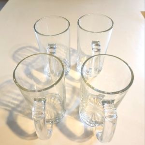 Set of 4 Beer Mugs